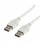 VALUE USB-Kabel USB M bis M 2.0 3 m geformt weiß
