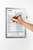 Durable DURAFRAME NOTE Magnetic Document Frame for Metal | A4 Silver