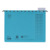 ELBA chic ULTIMATE Hängehefter, DIN A4, 240 g/m² starker Kraft-Karton, für ca. 200 DIN A4-Blätter, für kaufmännische Heftung, mit Komfort-Sichtreiter, mit Daumenausschnitt, blau...