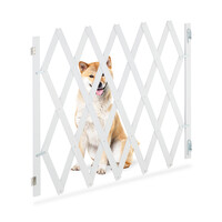 Hundeabsperrgitter in Weiß - (B)140 x (H) 87 cm 10045299_0