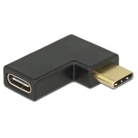 DELOCK Átalakító USB 3.1 Gen 2 Type-C male > female 90 fokos bal / jobb