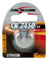 Ansmann Lithium-Knopfzelle CR2450 5020112 Lithium 3V / 550mAh