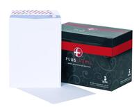 Plus Fabric Envelopes PEFC Pocket Peel & Seal 120gsm C4 324x229mm White Ref K26739 [Pack 250]
