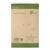 5 Star Eco Shorthand Pad Wirebound 70gsm Ruled 160pp 127x200mm Green [Pack 10]