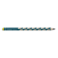 STABILO EASYgraph crayon graphite B gaucher - Bleu ardoise