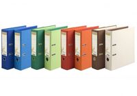 Exacompta Forever A4 80mm Spine Lever Arch File with Paper Covered Cardboard Cover Assorted Colours (Box 10)