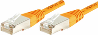 Patchkabel F/UTP, CAT.6, orange, 25,0 m