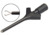 Miniatur-Klemmprüfspitze, schwarz, max. 3,5 mm, L 52 mm, CAT O, Stift 0,64 mm, K
