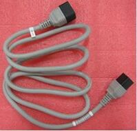 2M AC power cord, C19 to C20, 16A rating