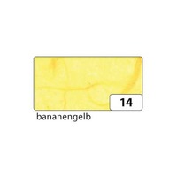 Strohseide, 47x64cm, bananengelb FOLIA 911014