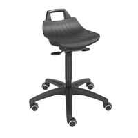 Stool with gas-lift height adjustment