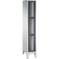 CLASSIC Fächerschrank, Fachhöhe 510 mm, mit Füßen