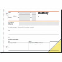 Formularbuch Quittung A6 selbstdurchschreibend 2x40 Blatt