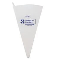 Schneider Piping Bag in White Made of Cotton with a Strong Coating 40cm/400mm