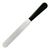 Hygiplas Straight Blade Palette Knife in Black Stainless Steel - 20.5cm