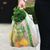 Vegware Compostable PLA Carrier Bags in Clear PLA - Medium - Pack of 500