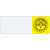 Kabelprüfplaketten 25 x 70 mm, Elektro-Prüfung / Geprüft gemäß VDE / Blitzsymbol, 2024-2029, für Kabel-Ø 7.5 bis 16.5 mm, schwarz-gelb, Folie, 1.000 Kabeletiketten