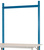 Aufbauportal ohne Ausleger in Brillantblau RAL 5007, für PACKPOOL Standard mit Breite von 2000 mm | ASK1651.5007
