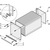 SCHROFF HF Frame Type Plug-In Unit Montageset voor 1 HF Frame Type Plug-In Unit