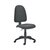 Jemini High Back Operator Chair 600x600x1000-1130mm Charcoal KF50172