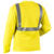Highvisibility Langarm Shirt Kl.2 3383 gelb - Rückseite