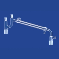 Destillierbrücken nach Claisen mit Vakuumvorstoß und GL-Anschluss DURAN®-Rohr | Mantellänge mm: 250
