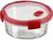 Curver Smart Cook üveg ételtartó kerek 0,6l piros (235709)