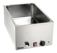 Wasserbad / Bain Marie mit Wasserablaufhahn