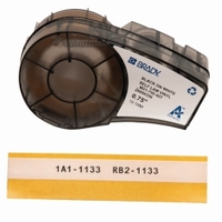 Self-laminating label tape with transparent end for label printer M210/M210-LAB vinyl Type M21-750-427
