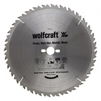 WOLFCRAFT 6666000 - Disco de sierra circular HM 32 dient. serie verde diam 350 x 30 x 35 mm