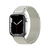 Pasek ze stalową sprzączką Alpine do Apple Watch 38 / 40 / 41 mm srebrny