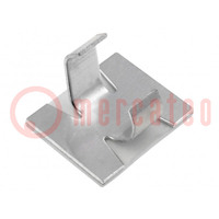 Cable clips; ØBundle : 9.5mm; W: 16mm; L: 19mm; H: 14.9mm