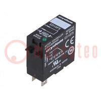 Relay: solid state; Ucntrl: 48÷72VDC; 5A; 1÷80VDC; socket; -30÷80°C