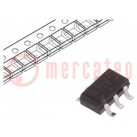 IC: digital; buffer,non-inverting; Ch: 2; CMOS; SMD; TSOP6; 2÷6VDC