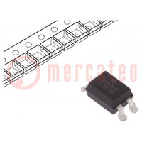 Optocoupler; SMD; Ch: 1; OUT: transistor; Uisol: 5,3kV; Uce: 70V