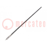 Drill bit; for wood; Ø: 12mm; L: 400mm; Mounting: 1/4" (E6,3mm)