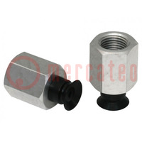 Suction cup; 10mm; G1/8" IG; Shore hardness: 55; 0.07cm3; 4N; PFYN