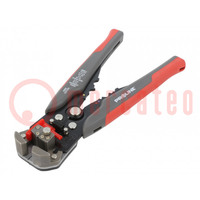 Multifunction wire stripper and crimp tool; Wire: round,flat