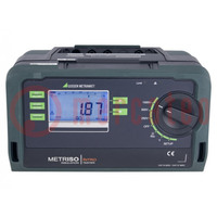 Meter: insulation resistance; LCD; R range: 170mΩ,10Ω; IP52