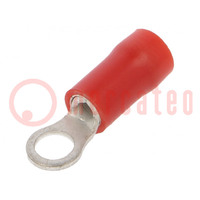 Tip: ring; M3,5; Ø: 3.7mm; 0.25÷1.5mm2; crimped; for cable; tinned