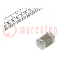 Kondensator: Keramik; MLCC; 100nF; 10V; X5R; ±10%; SMD; 0201