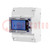 Zähler; digital,Montage; für DIN-Schiene; 3-phasig; LCD; 45÷65Hz