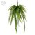 Artificial Potted Fern In Moss Ball - 60cm, Natural Green