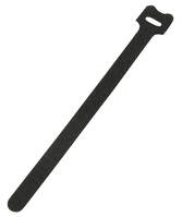 Klettband-Kabelbinder Klettbinder 125 x 12 mm schwarz