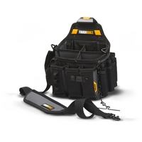 BOLSA PARA ELECTRICISTA INCLUYE CORREA PARA EL HOMBRO, TOUGHBUILT MASTER TB-CT-104, TAMAÑO COMPLEJO