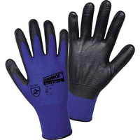 GANTS DE PROTECTION L+D WORKY 1165-10 100% NYLON AVEC REVÊTEMENT NITRILE EN 388 RISQUES MECANIQUES 4121 TAILLE 10 (XL)