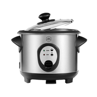 OBH NORDICA Â?? INOX RICE COOKER - SILVER (6322)