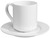 Kaffee-/Becher-Untertasse Base; 15 cm (Ø); weiß; rund; 6 Stk/Pck