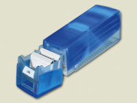 Twinboxx A7 gefüllt blau transparent