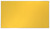 Filz-Notiztafel Impression Pro Widescreen 55", Aluminiumrahmen, 1220x690mm, gelb